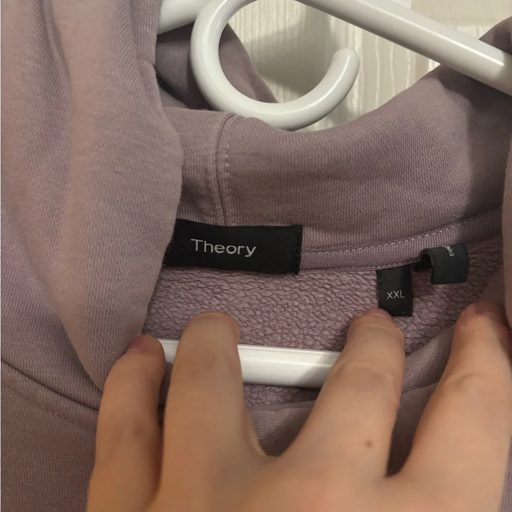 THEORY |‎ Colts Tech Hoodie Purple Dusty Orchid Men’s Sz XXL